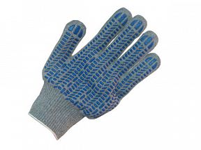 Перчатки 4-нити 7,5 класс ПВХ Протектор (стандарт)