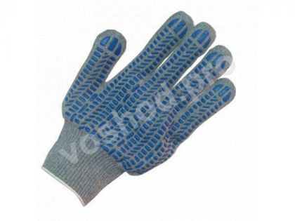 Перчатки 4-нити 7,5 класс ПВХ Протектор (стандарт)